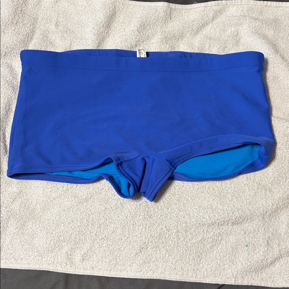 Blue Swim Trunks